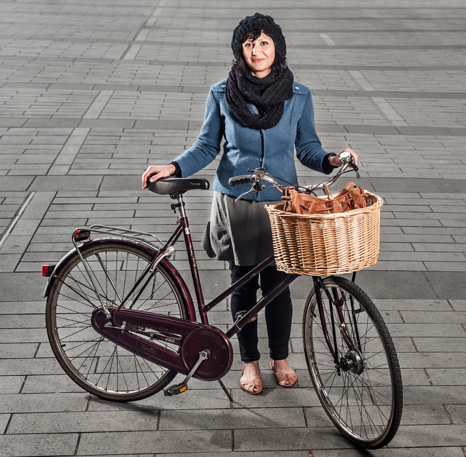 Cyclist Portrait