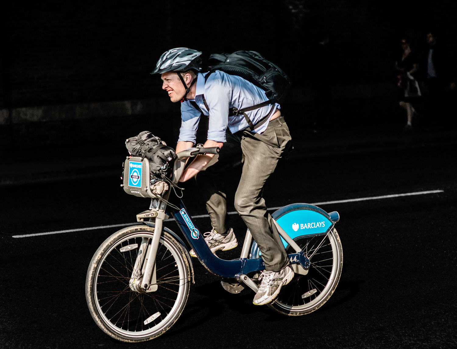 Cyclists Emerging - Personal Work
