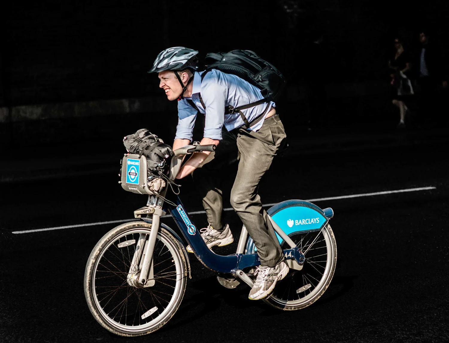 Cyclists Emerging