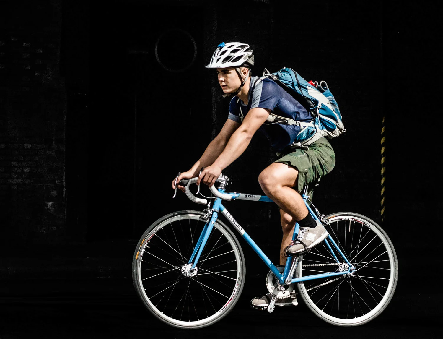 Cyclists Emerging