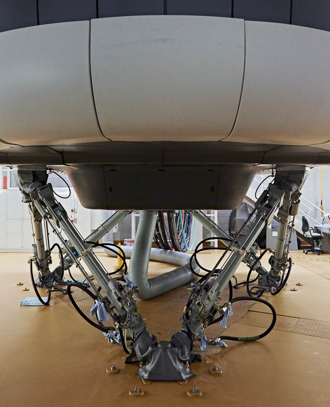 BA Flight Simulator at the Cranebank centre in Heathrow