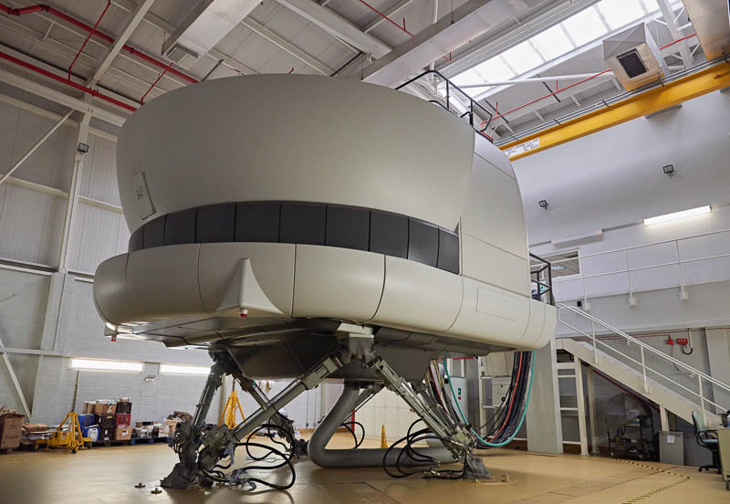 BA Flight Simulator at the Cranebank centre in Heathrow