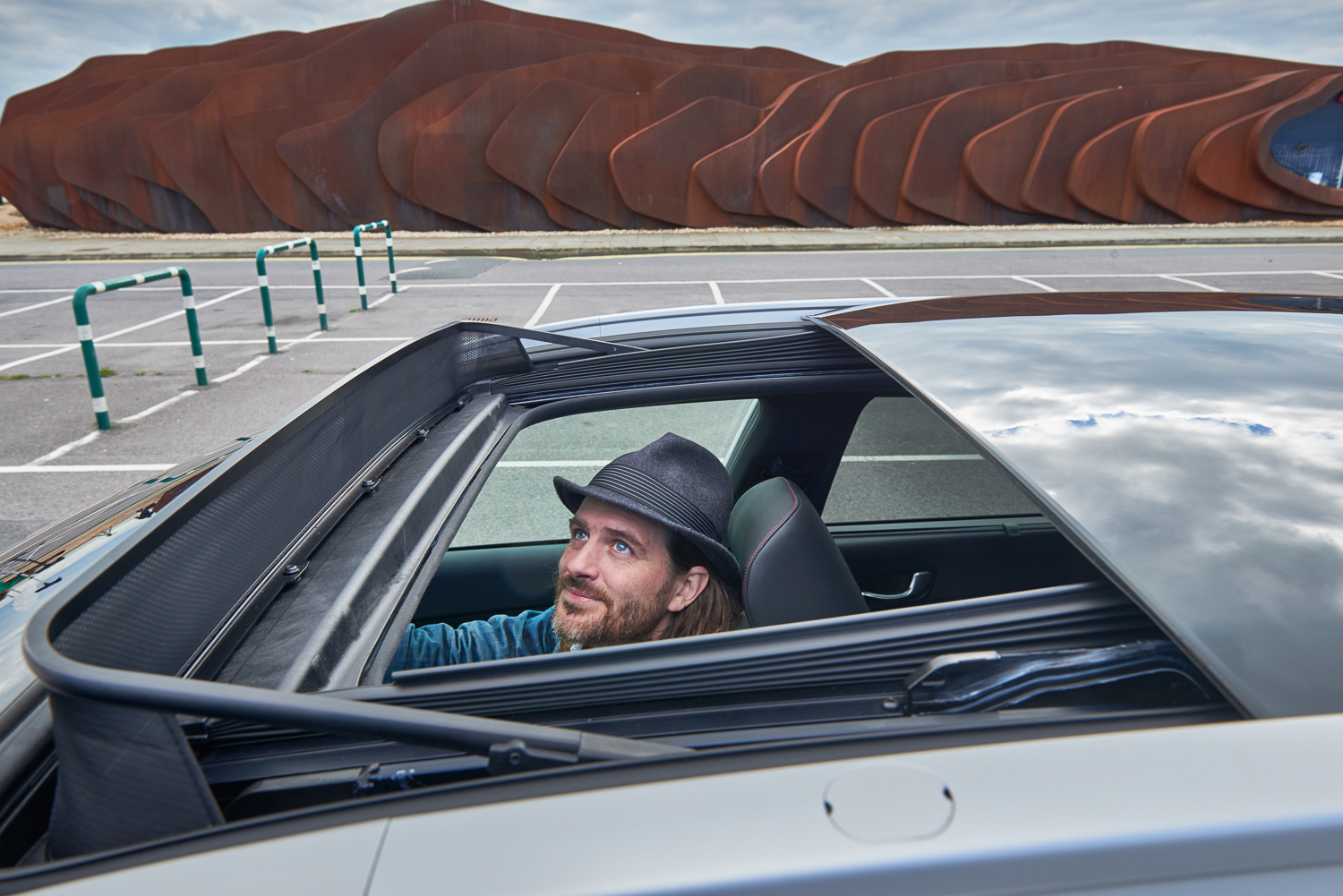 William Hardie and the new Kia Optima