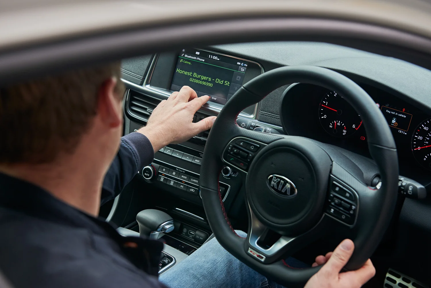 Co-founder of Honest Burgers Phil Eeles, tries the Kia Optima