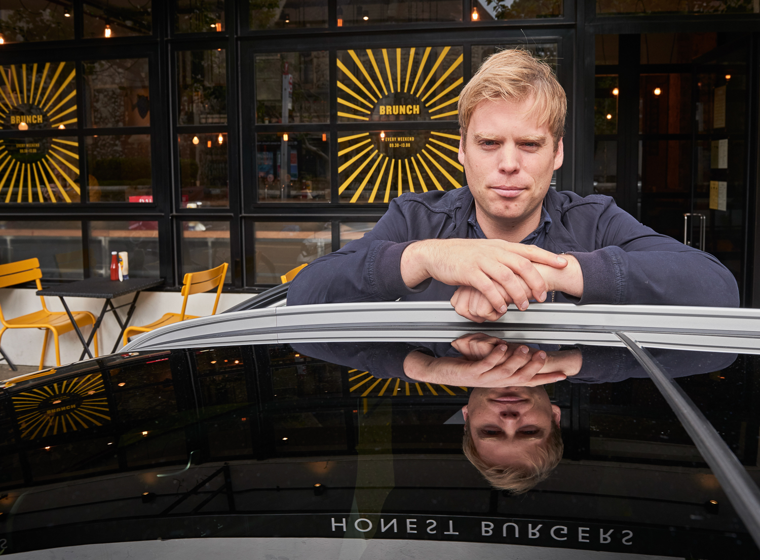 Co-founder of Honest Burgers Phil Eeles, tries the Kia Optima