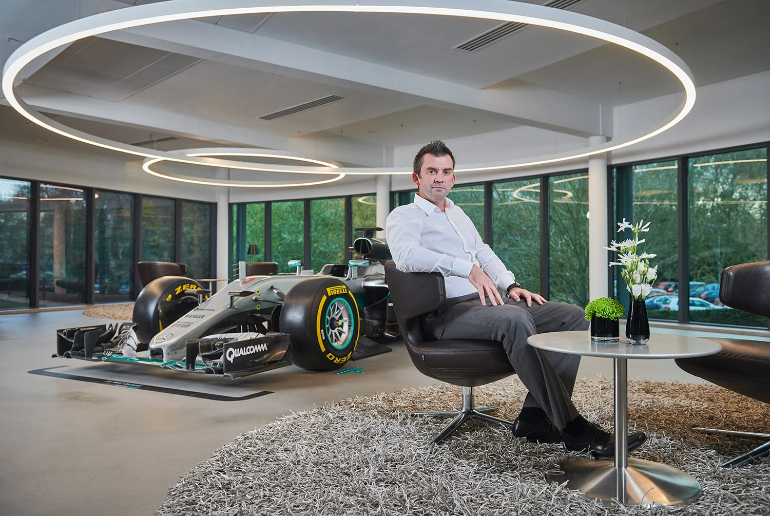 Google story about Mercedes Formula one team