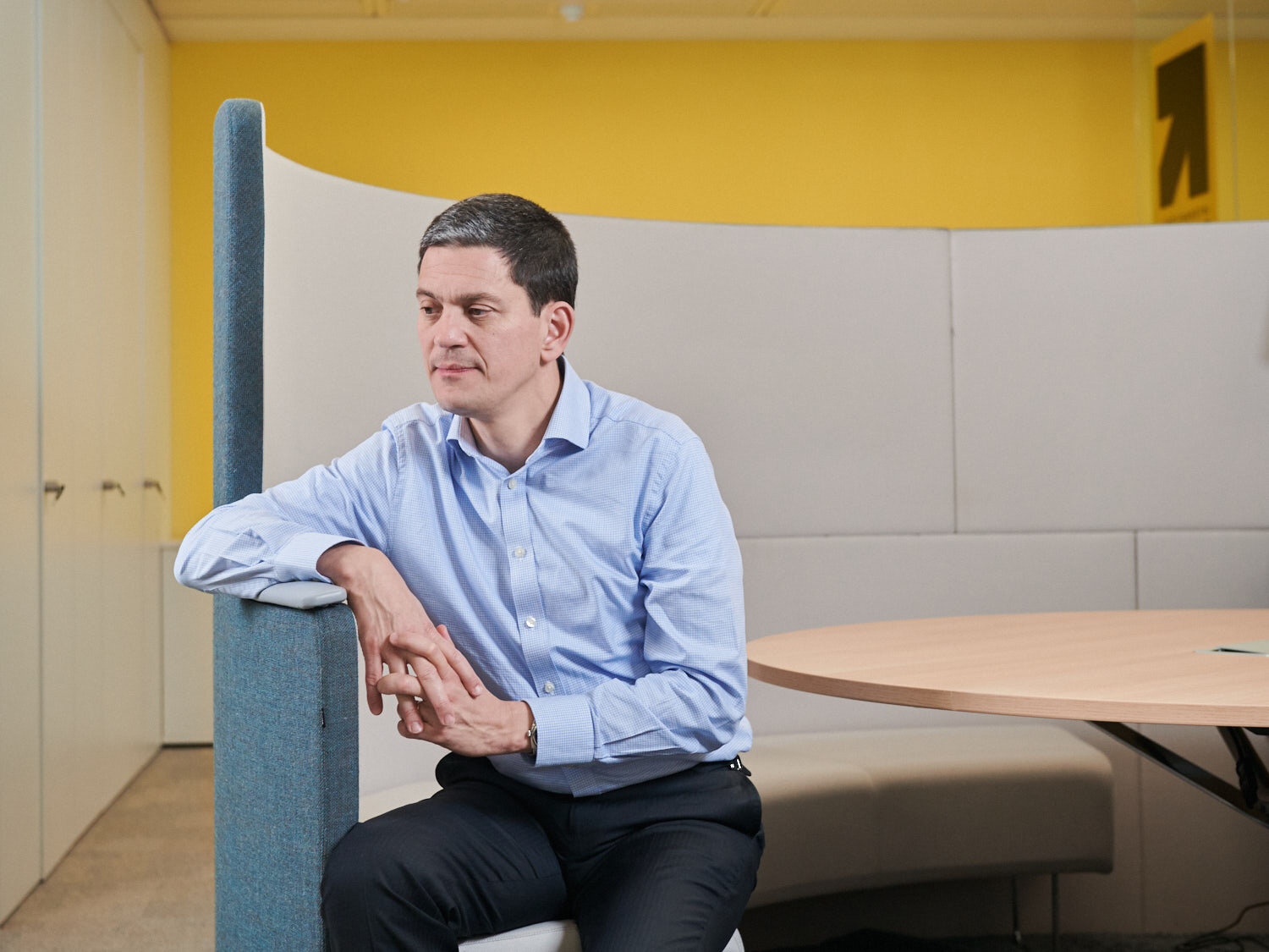 David Miliband, Chief Executive of the International Rescue Comm