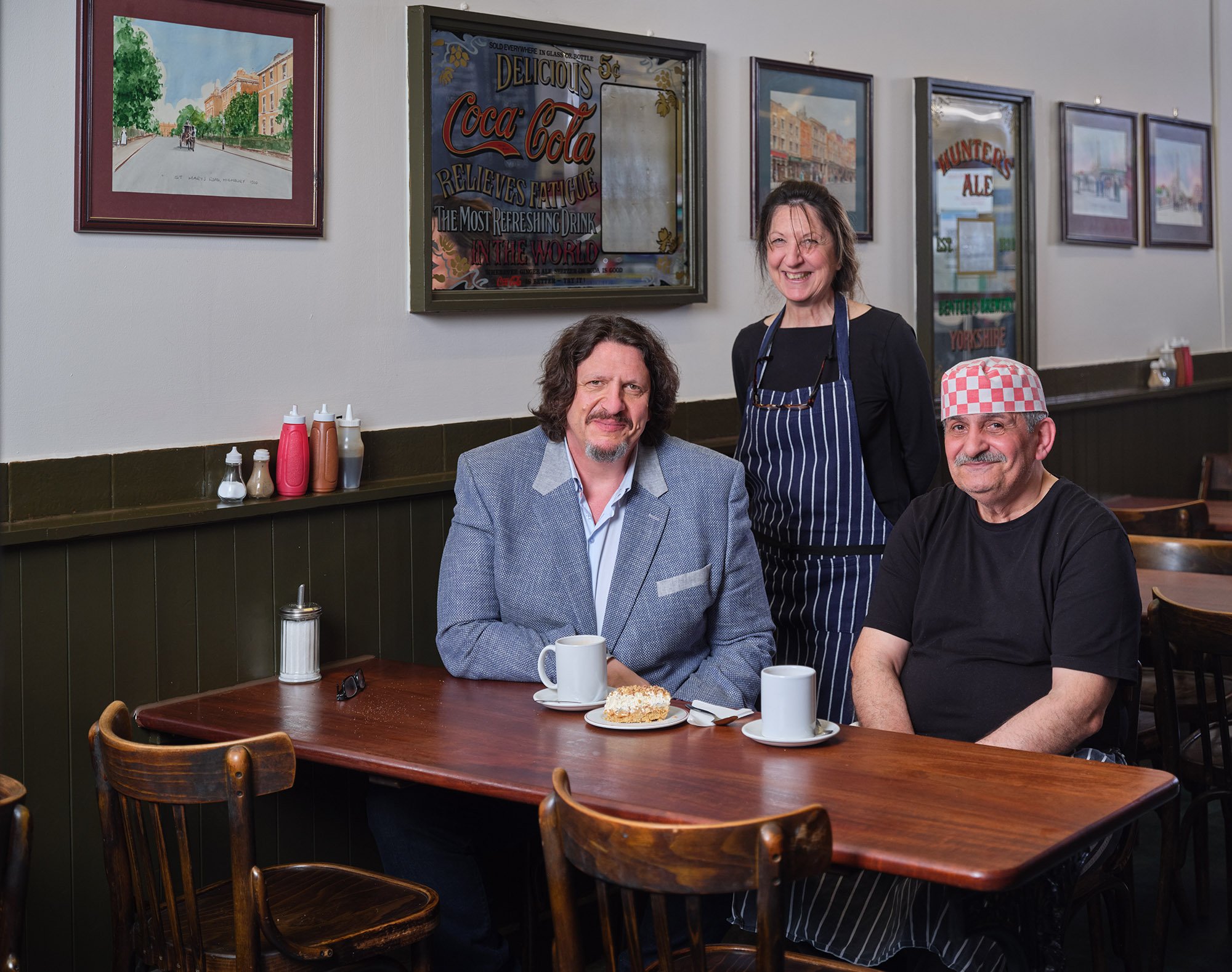 Jay Rayner at The Hope Workers Cafe
