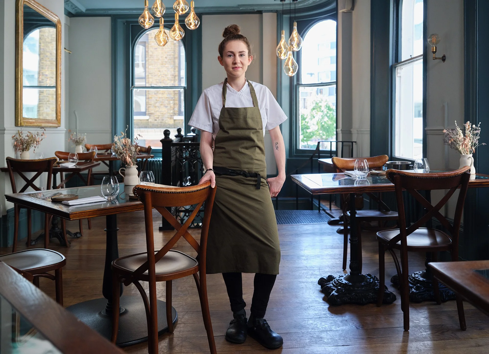 Chef Ruth Hansom, is head chef at The Princess of Shorditch Pub