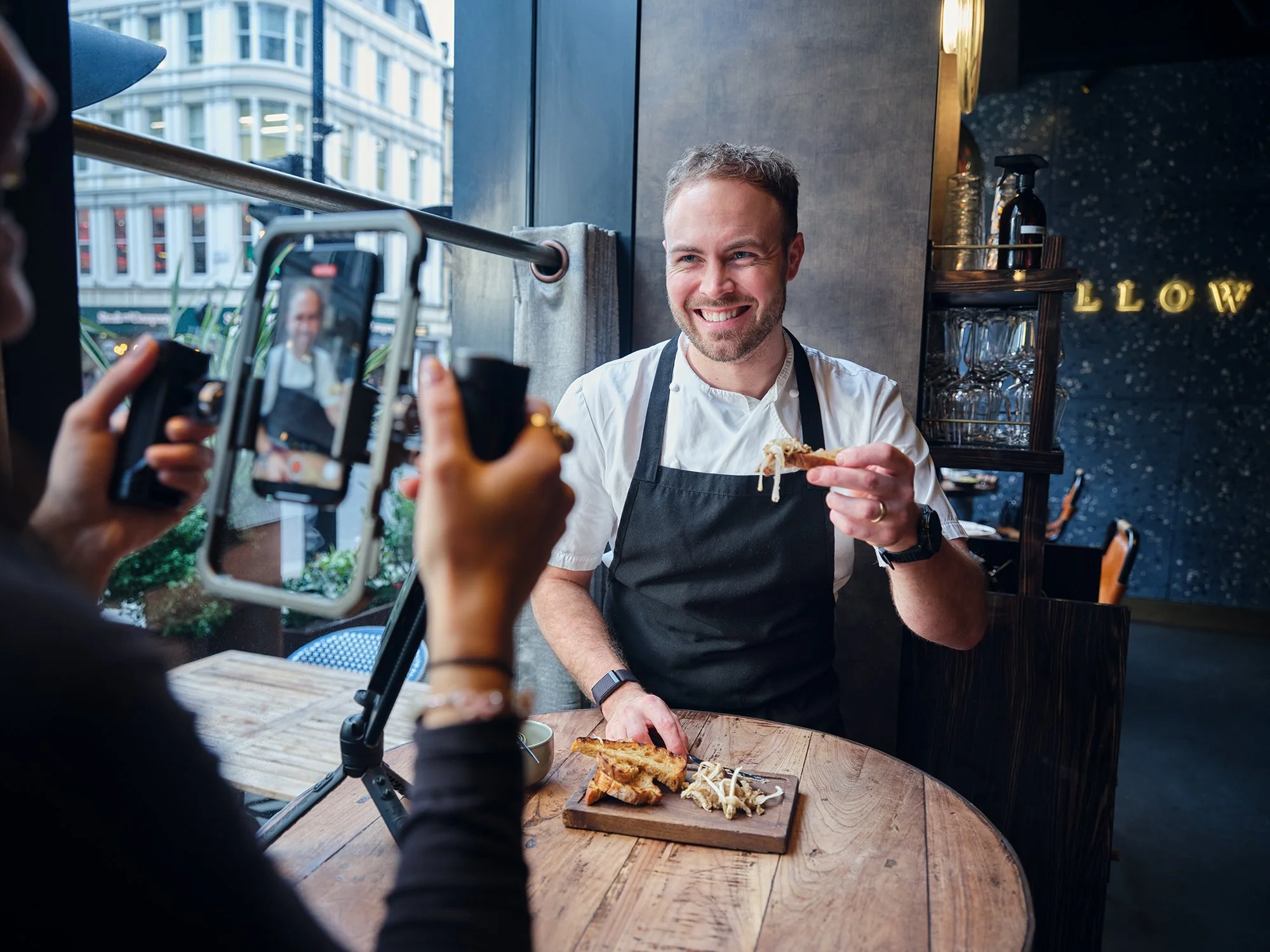 Chef Jack Croft on Content Creation duty