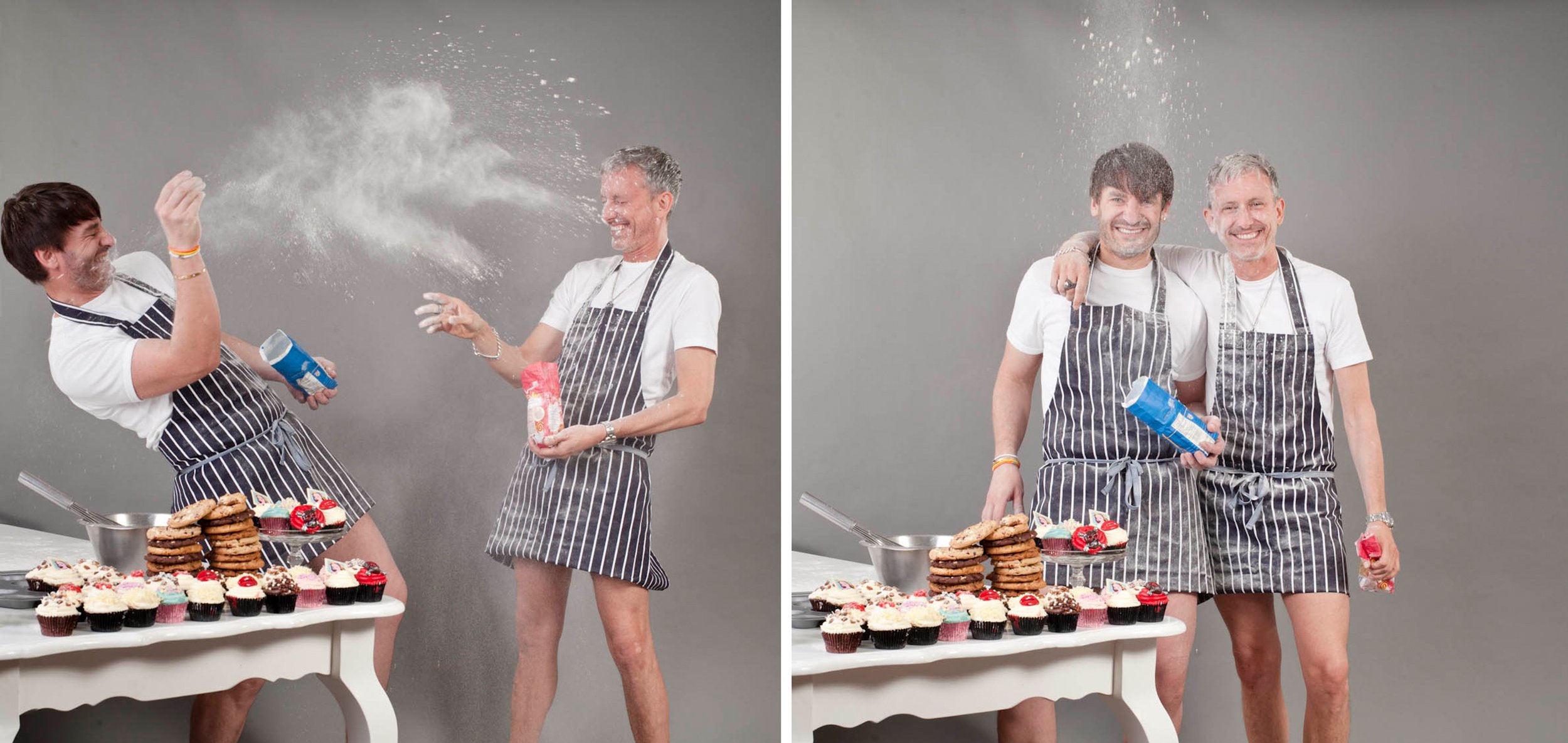 Patrick Cox and Eric Lanlard