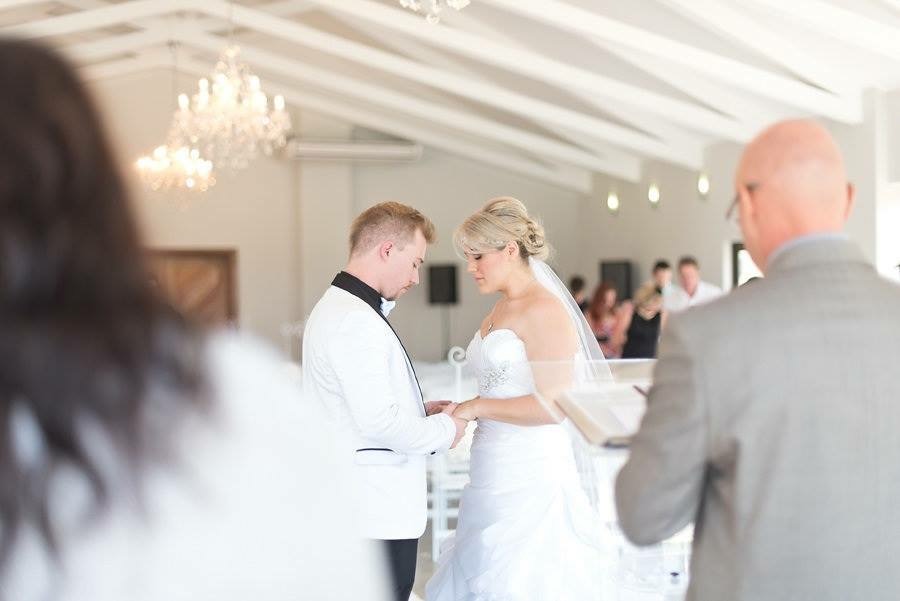 Wedding in the St Ives Chapel