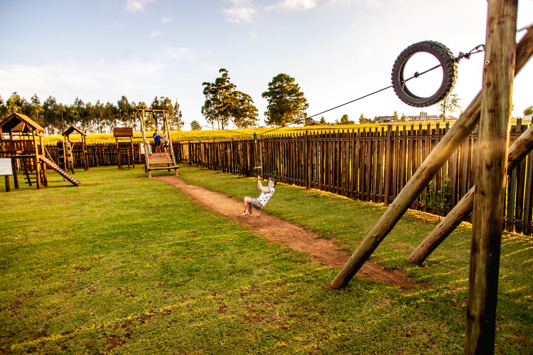 Kids area at The St Ives Boma