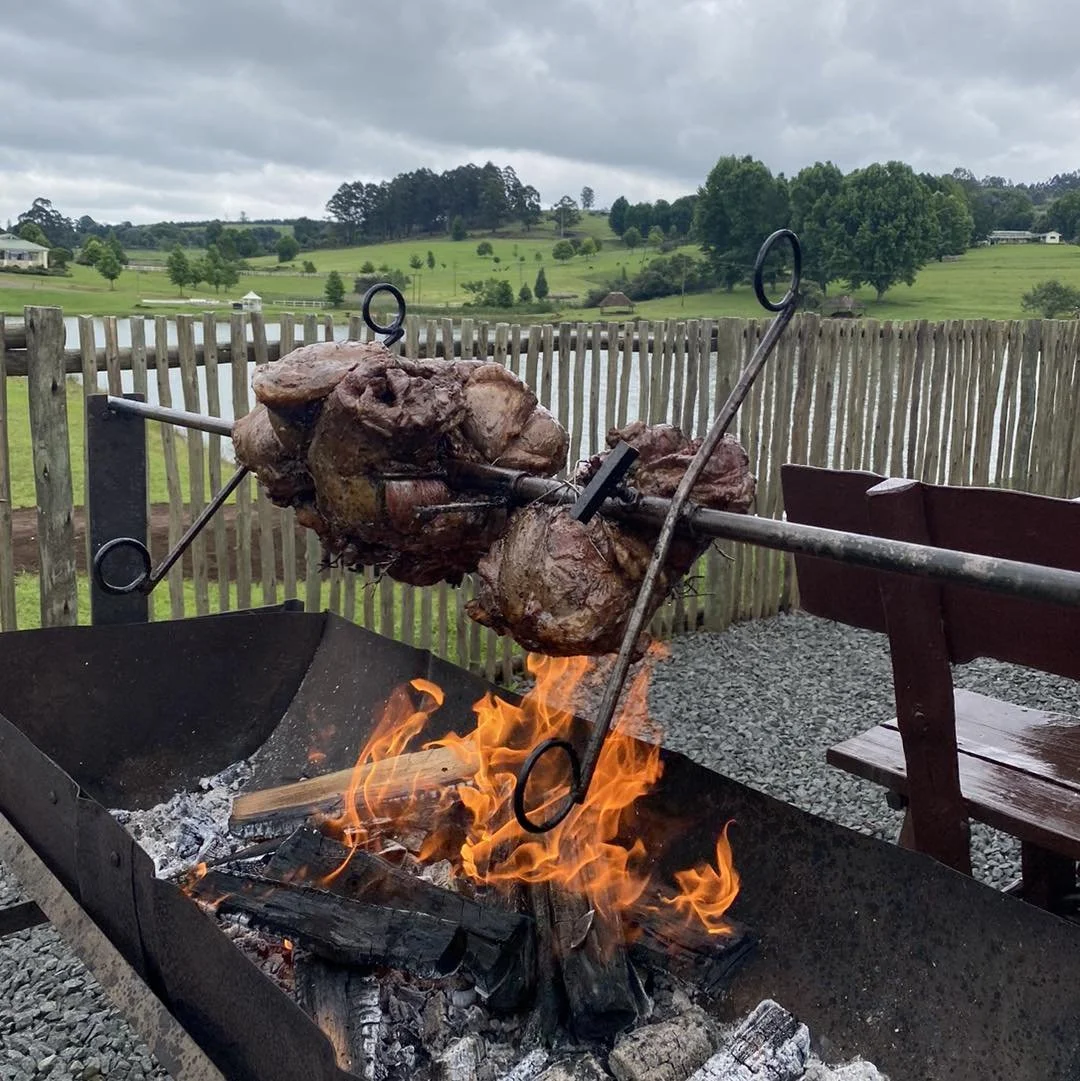 Planning a year end party or get together with friends to celebrate the festive season?

Book a lamb, beef or chicken spit braai at The BOMA, available for groups of 20 or more guests when hiring the Main Lapa.

Get in touch with our team to find out