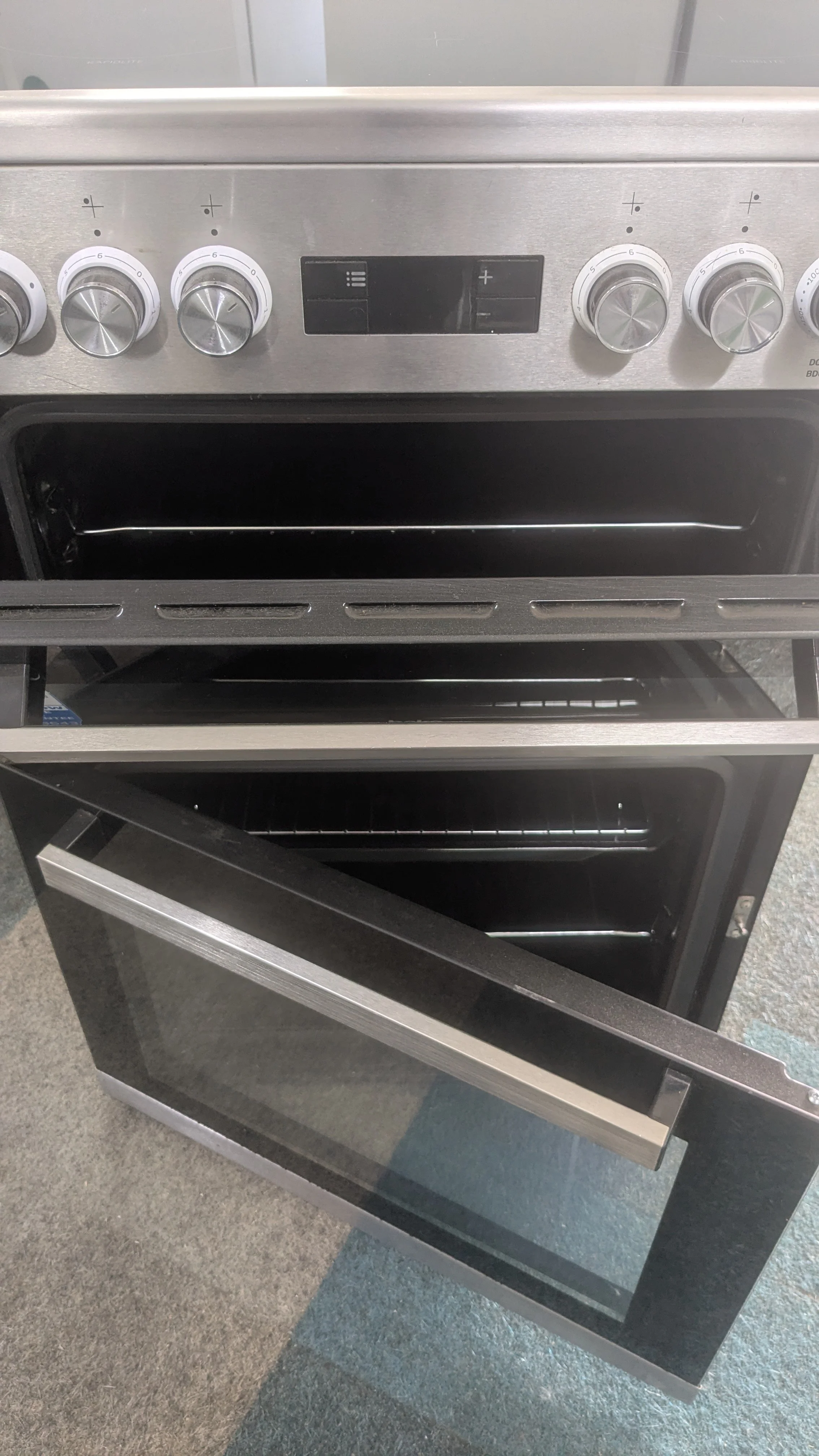 Beko BDC6C55X 60cm Double Oven Electric Cooker – Stainless Steel | Birmingham Delivery & Installation