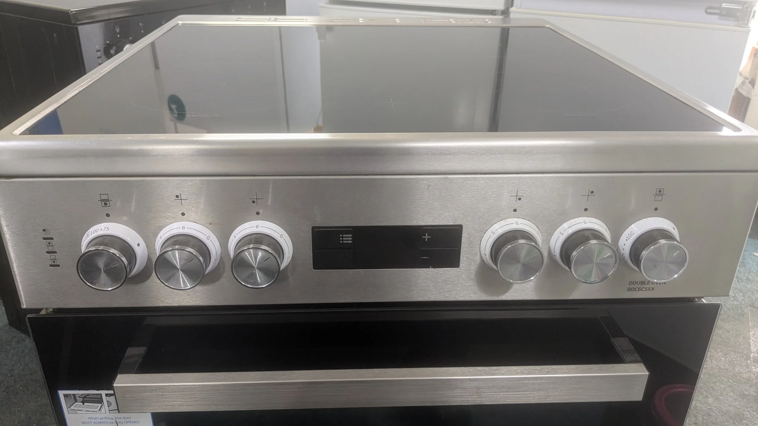 Beko BDC6C55X 60cm Panel View