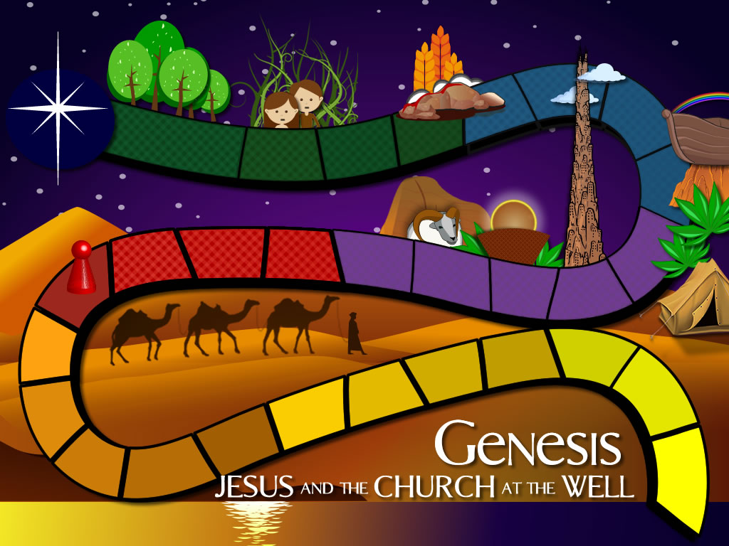 Jesus and the Church at the Well: Genesis 24 (Copy)