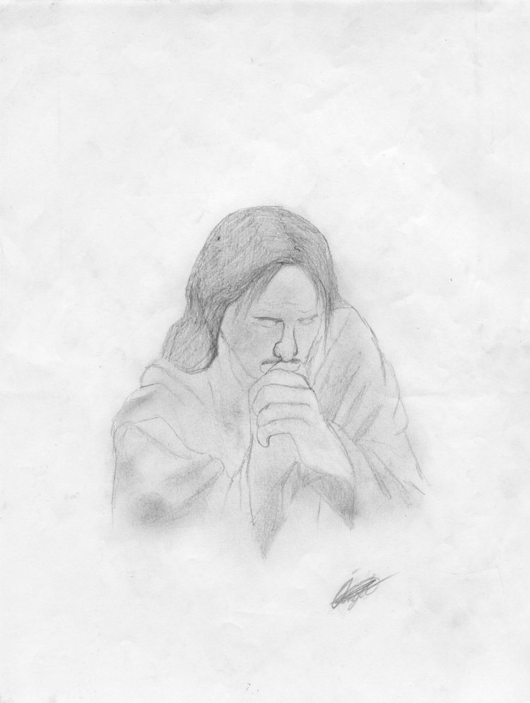 Drawing made by Angel, 2013.
