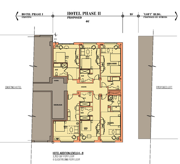 Typical Guest Floor Plan