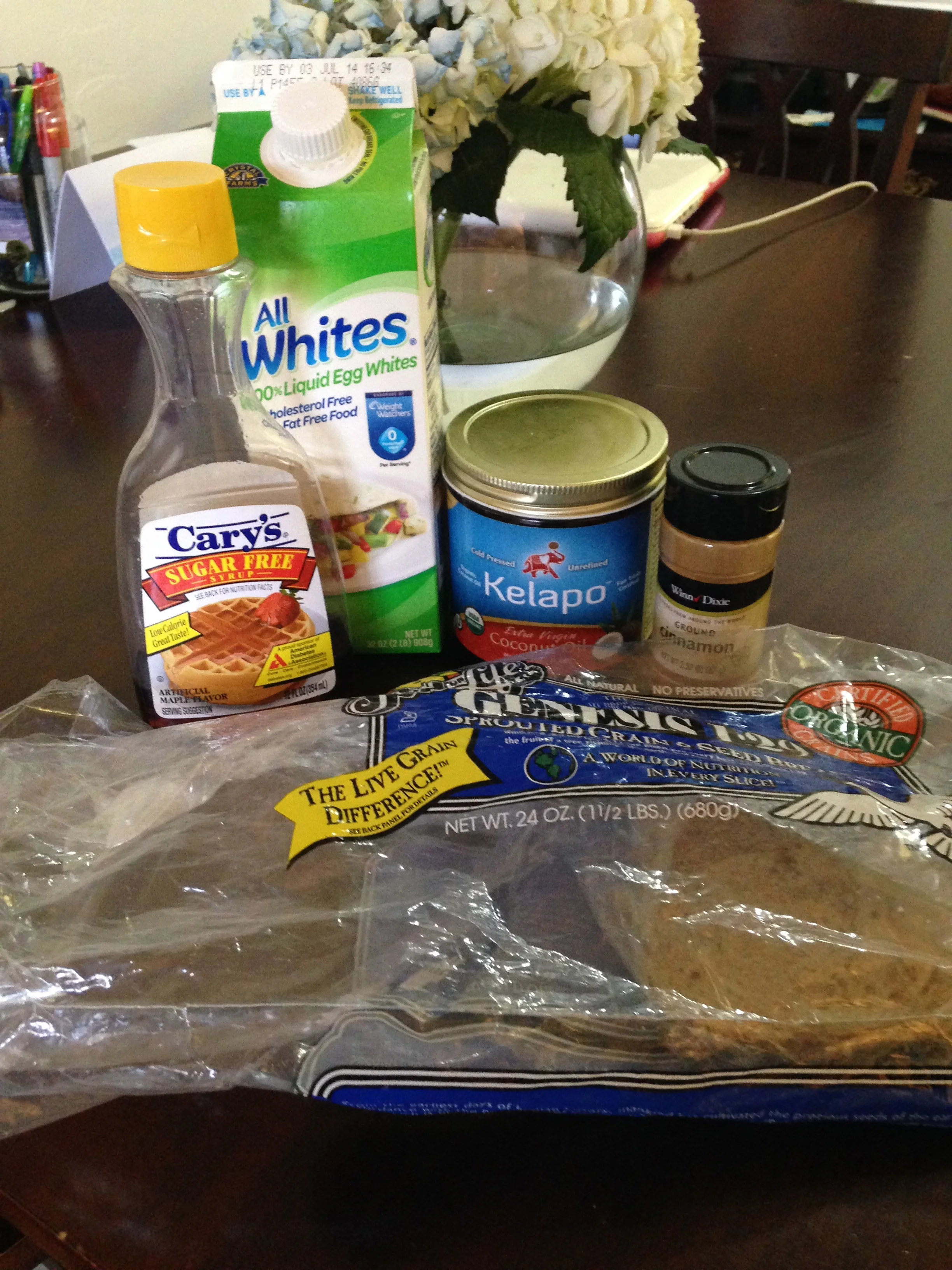 All of the ingredients. So simple!