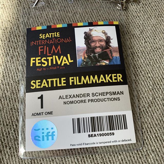 I guess this makes it official? #seattlefilmmaker