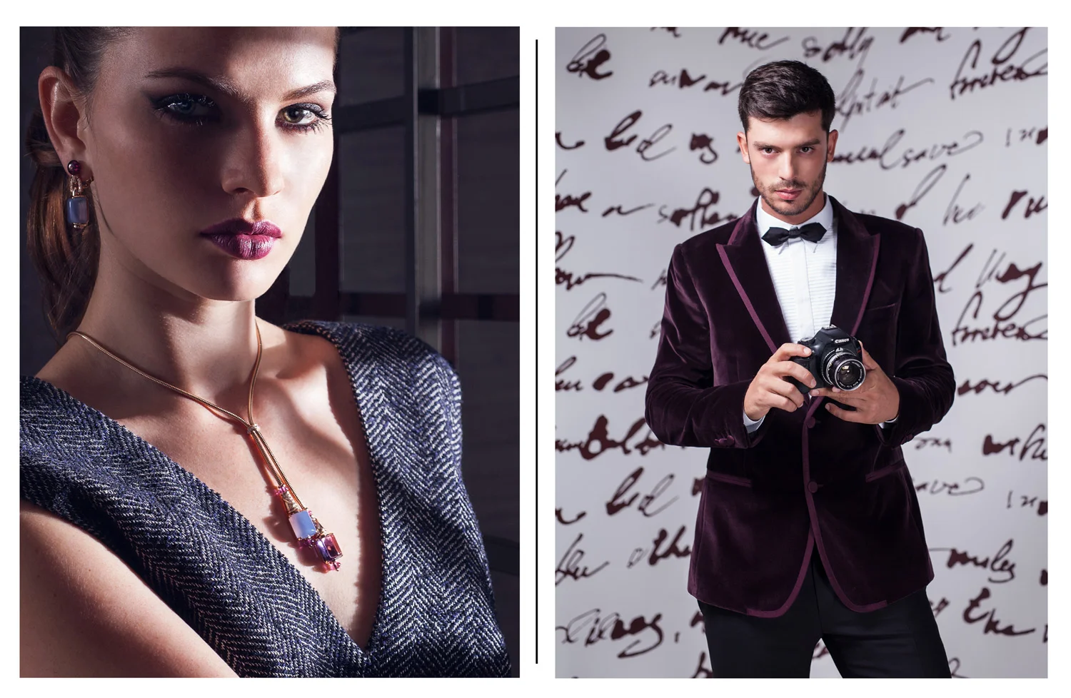 Bvlgari D&G editorial fashion shoot by Photographer Gabi Torres