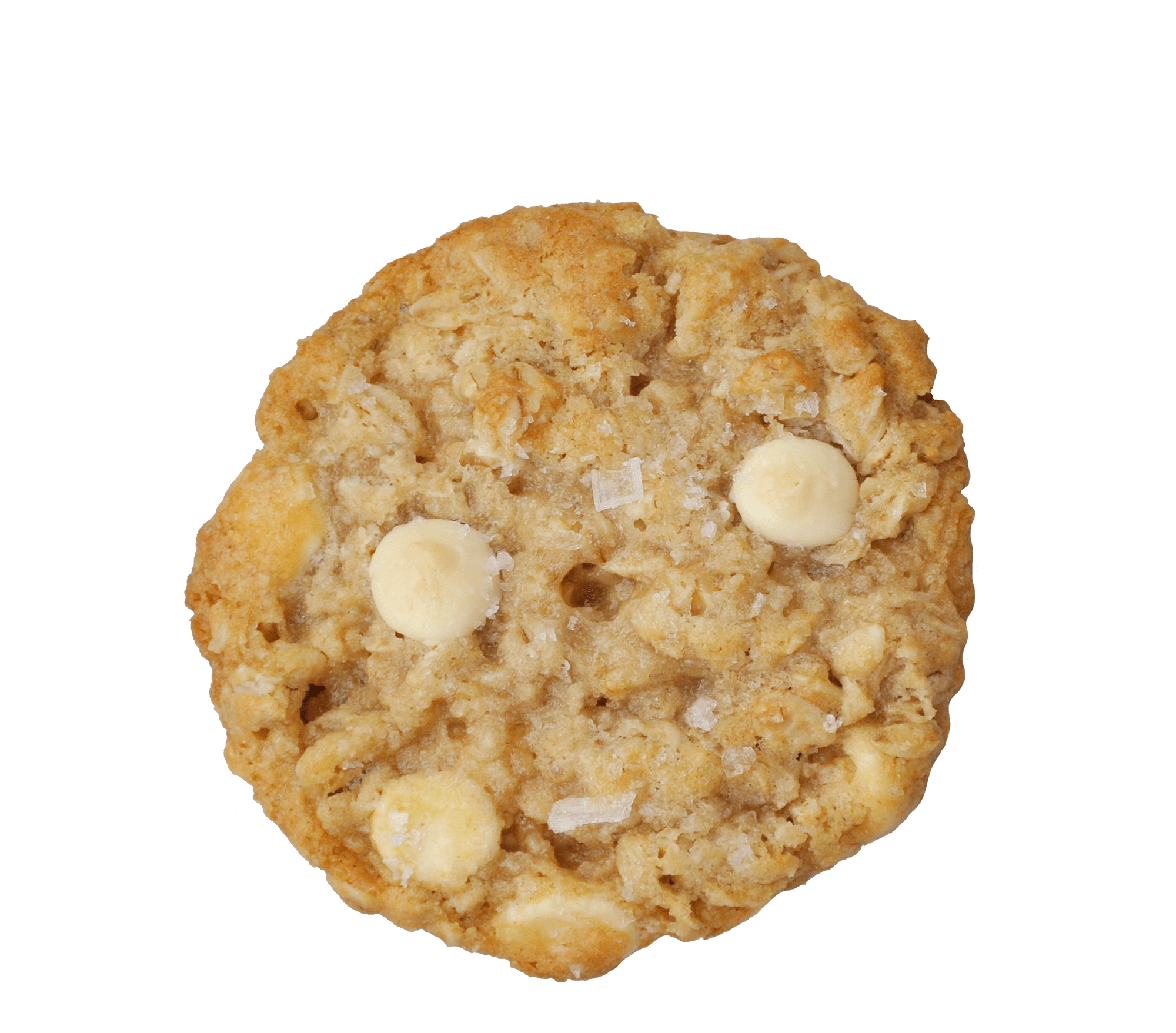 Salted Oatmeal White Chocolate Cookie