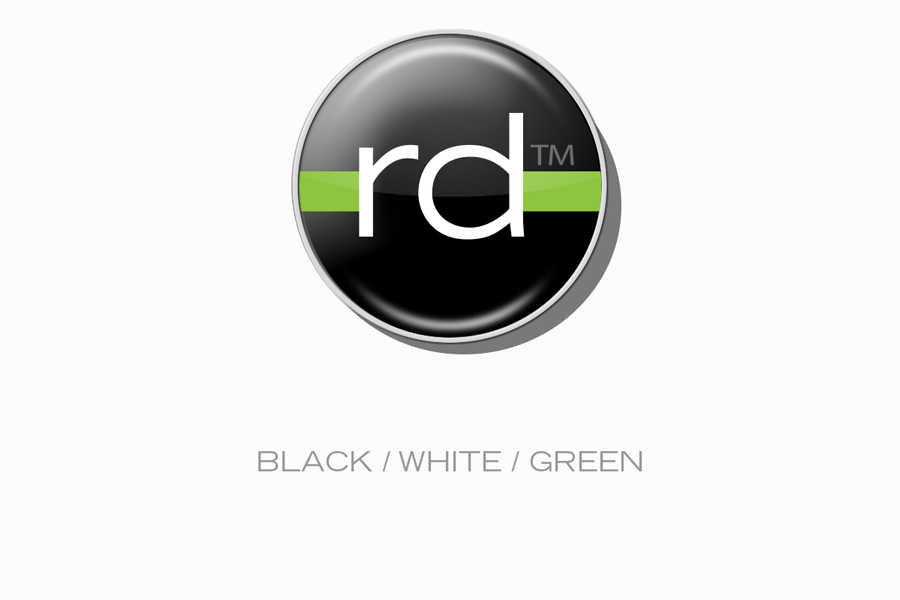 Black White Green RaceDots®