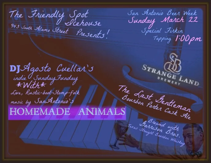 #sundayfunday tapping of Strange Land Brew "The Last Gentleman" Bourbon Porter Cask Ale