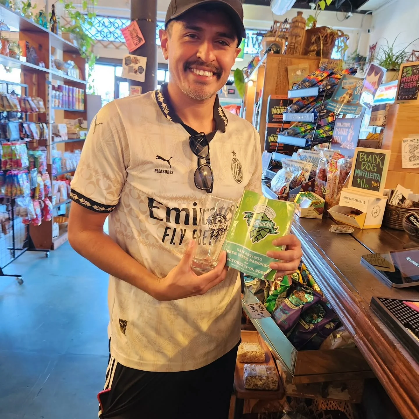 Catch us at @roundaboutsatx and @thegrowlerexchangemidtown from 12pm-3pm to pick up your SA Beer Week glass! We can't wait to hear your stories about good beers you tried and new breweries you visited! 🍻