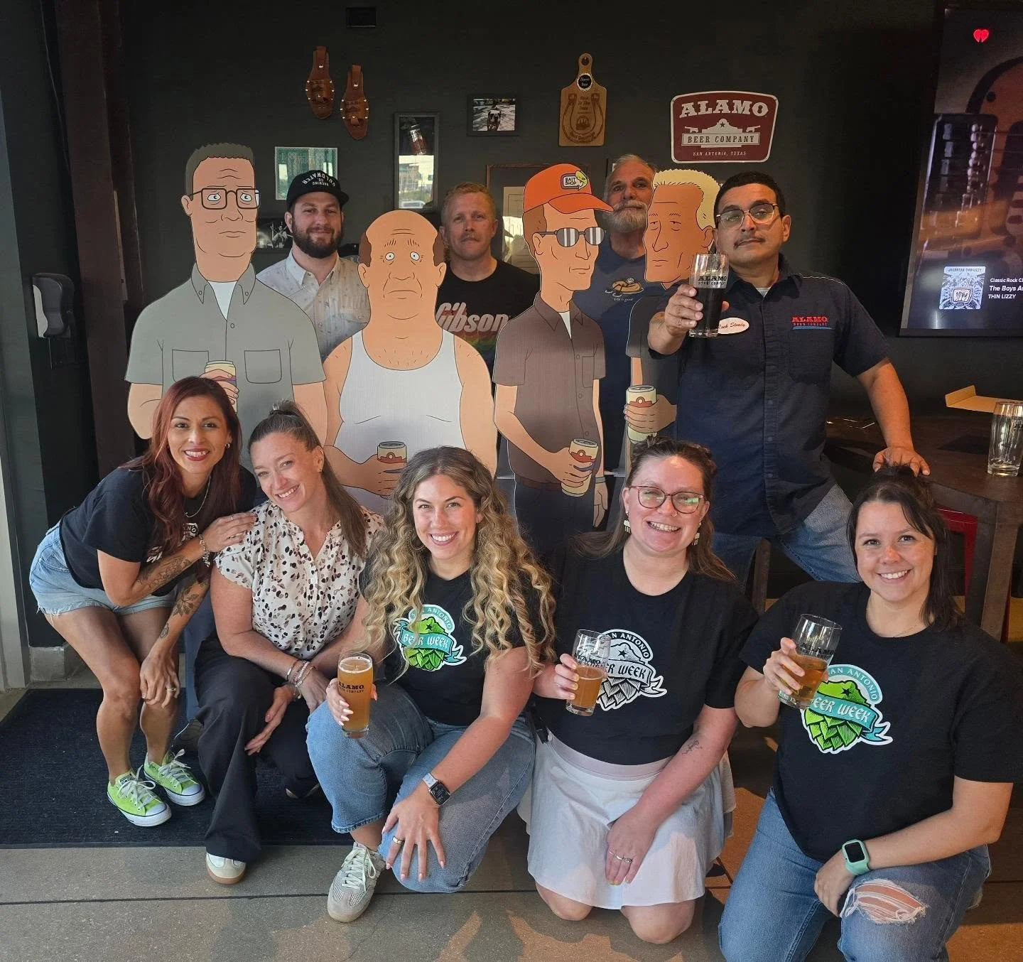 Great meet up!
SABW 2026 board members @alamobeerco thanks for having us &amp; thanks for the pizza!
#drinklocal #supportlocal #sabw #cheers  #craftbeers 🍻