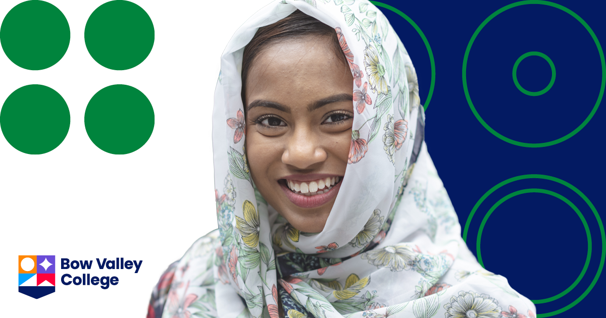 Bow Valley College - School of Global Access Sub-Identity