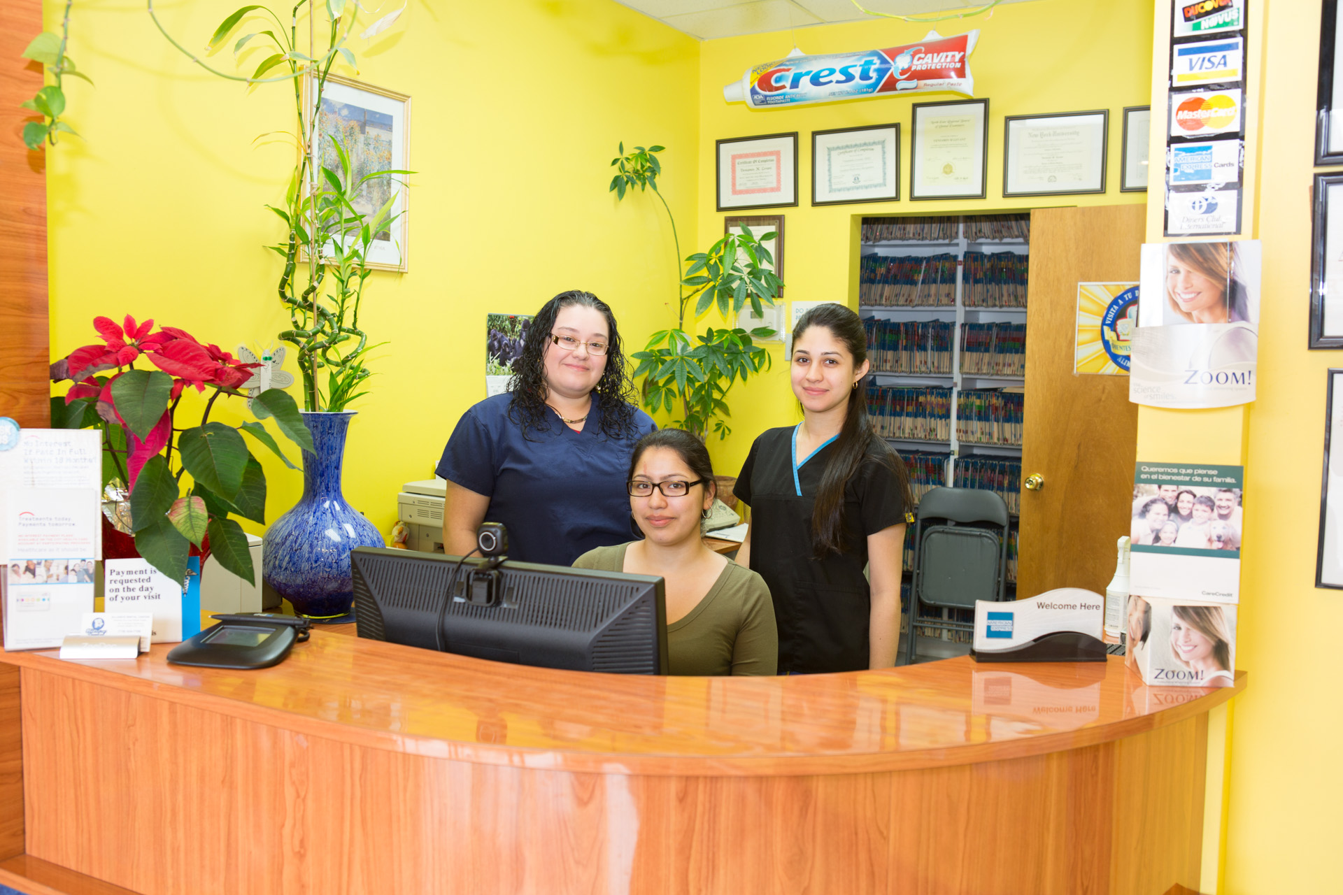 Our Friendly office staff