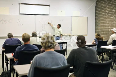 Picture of class in session