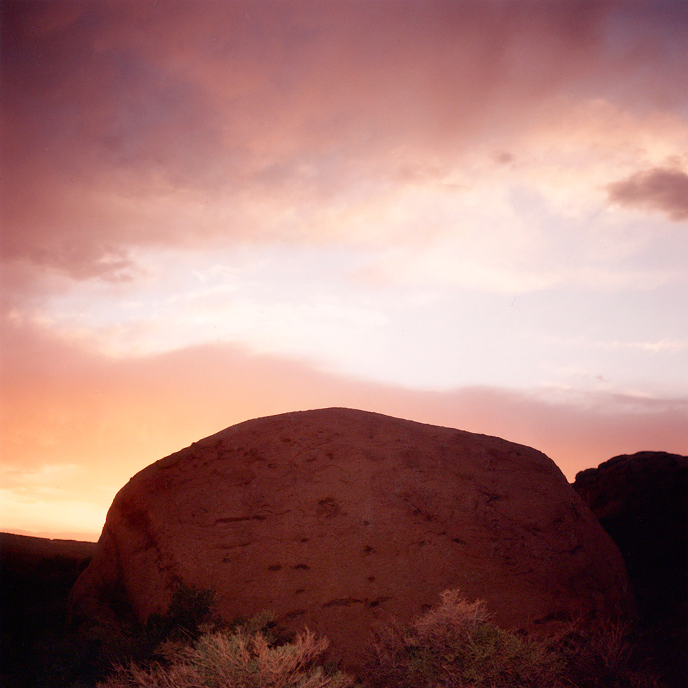 Chaco Rock - Chaco, NM 1991