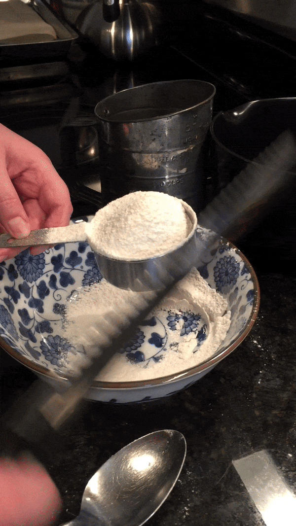 Measure accurately for best results with low-FODMAP baking.