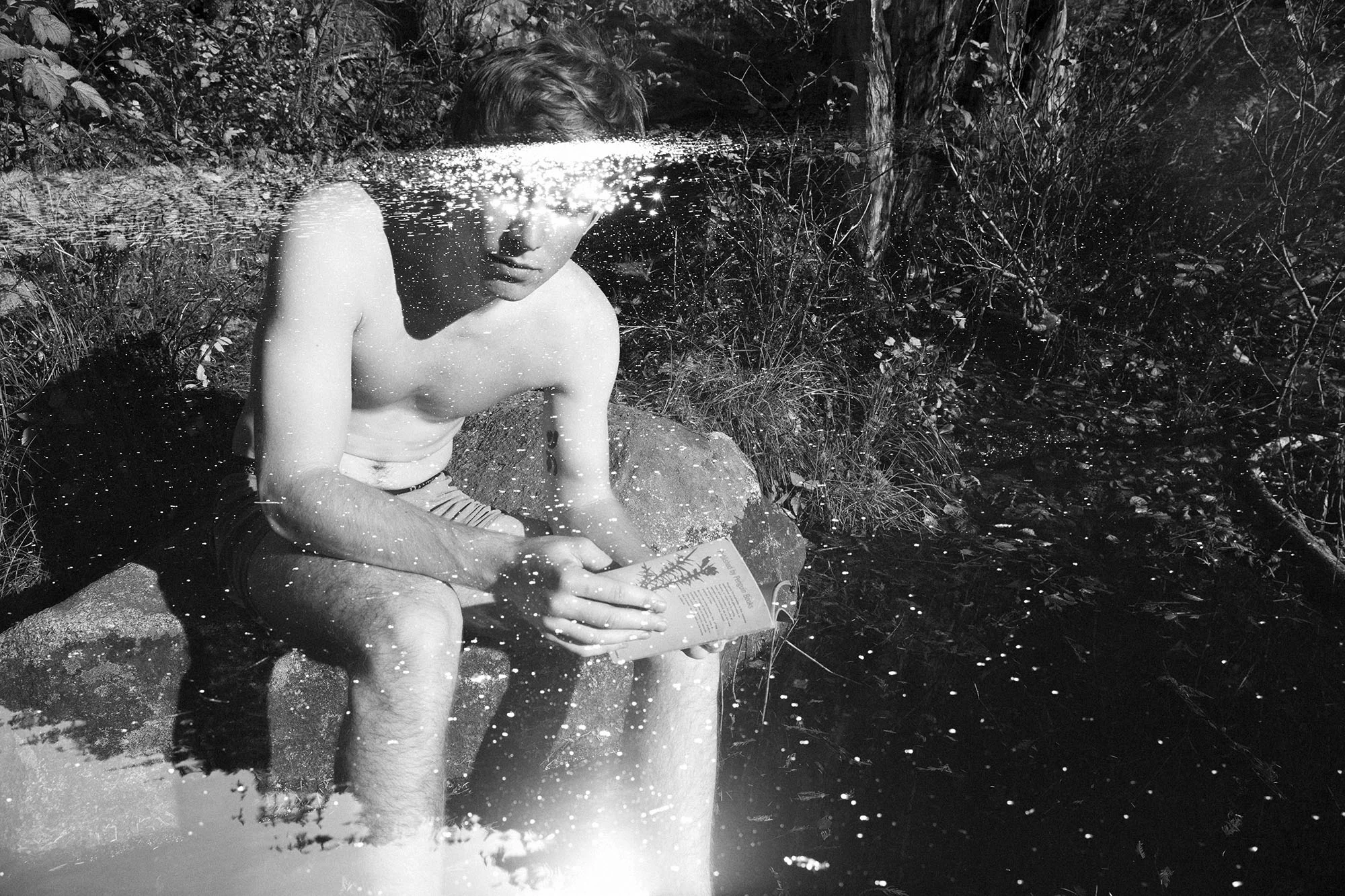 Skyler multiple exposure at Talapus Lake, WA