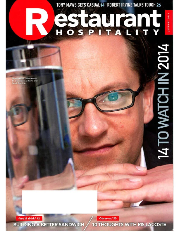 MARTIN RIESE world-renowned water sommelier from Germany