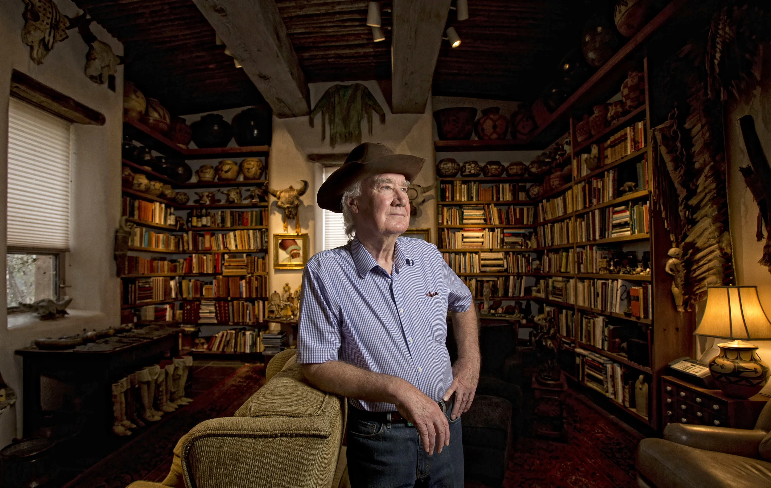 Multi millionaire and art collector FORREST FENN from Santa Fe, New Mexico, has sparked a treasure hunt by burying a chest full of rare coins and gold dust in a remote New Mexican mountain range