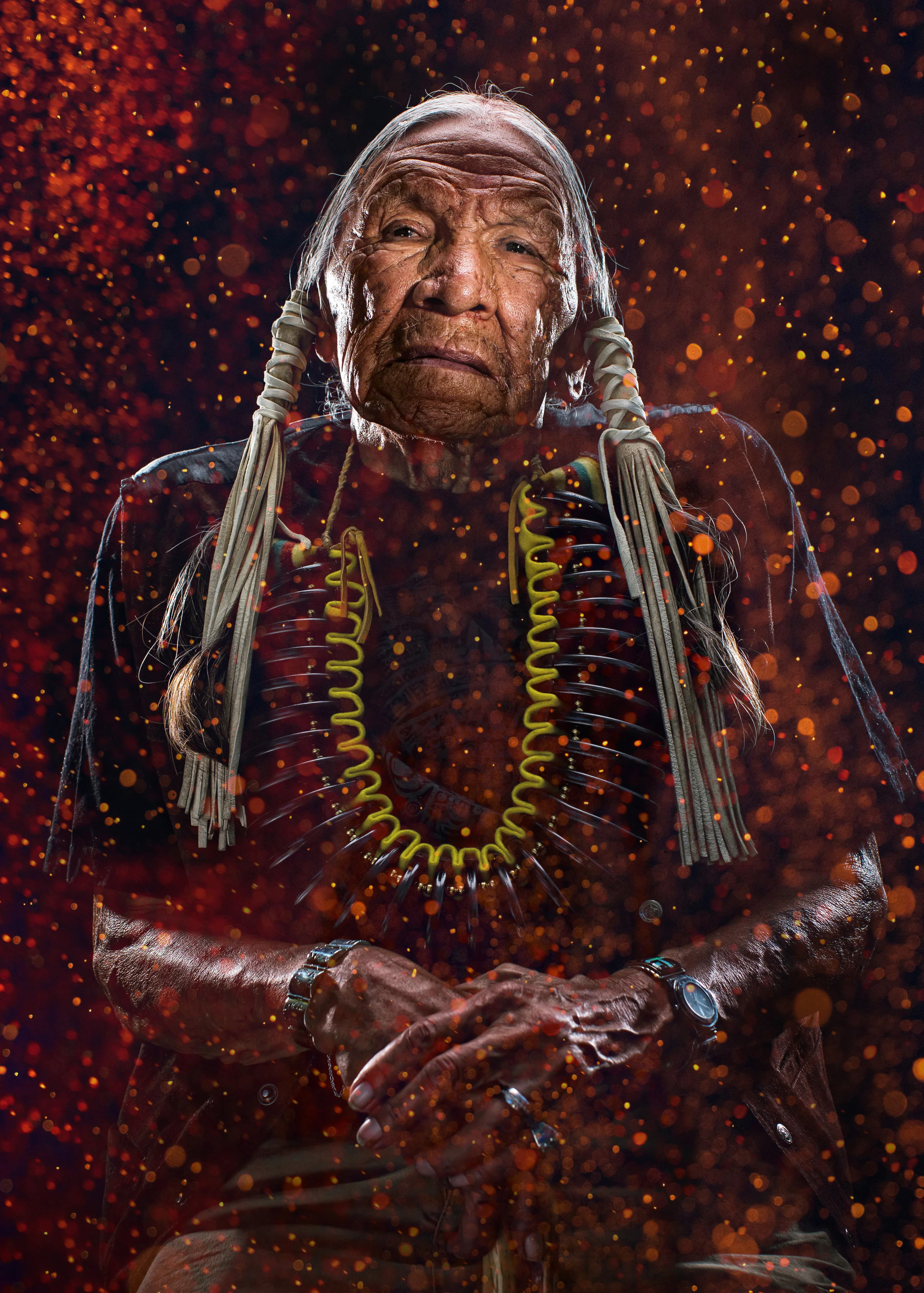Native American actor and motivational speaker SAGINAW GRANT
