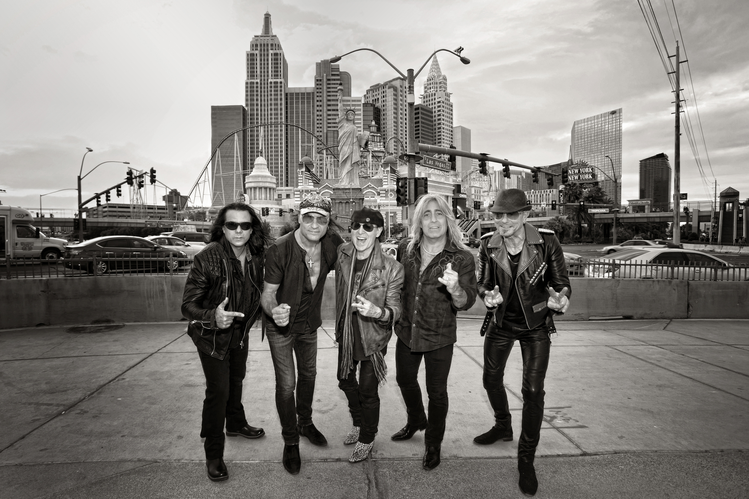 The Scorpions in Las Vegas for BILD