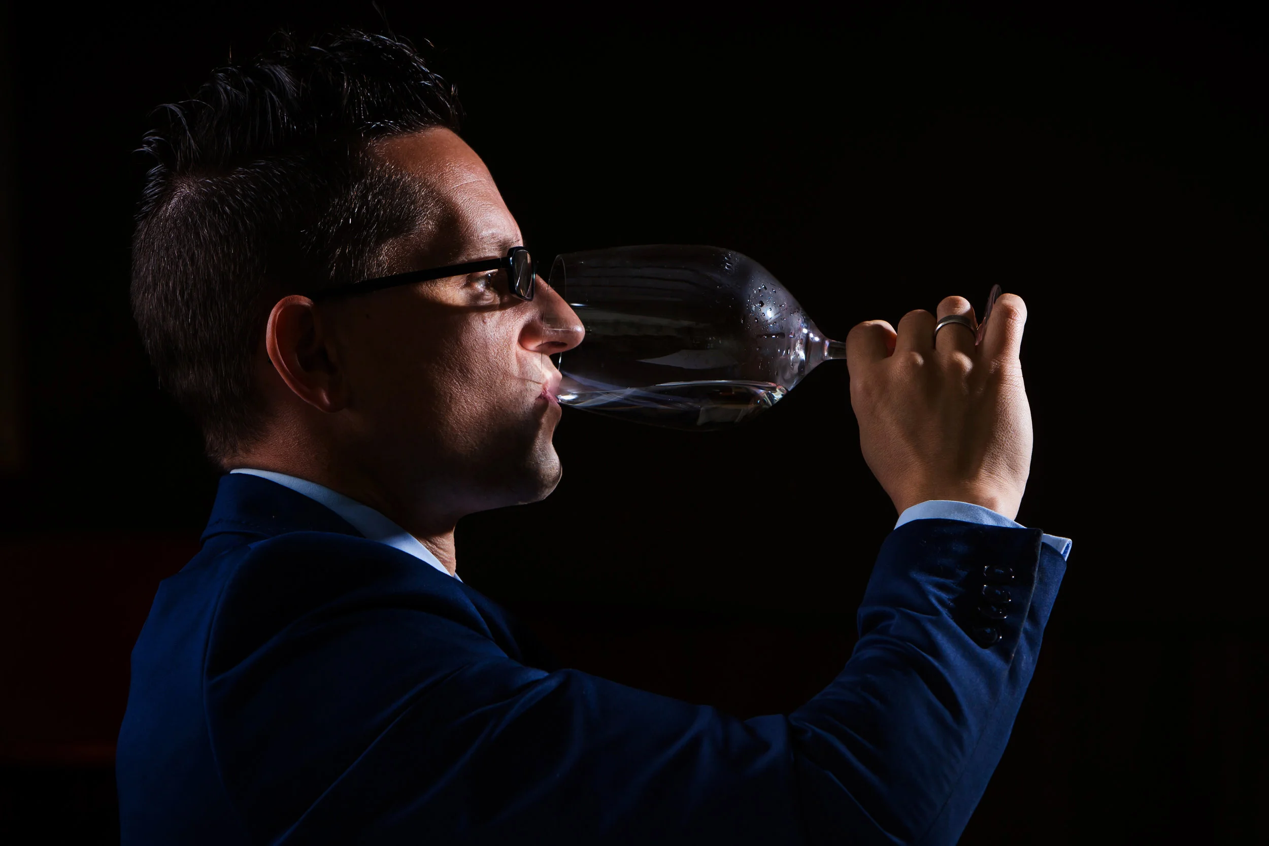 Water sommelier MARTIN RIESE