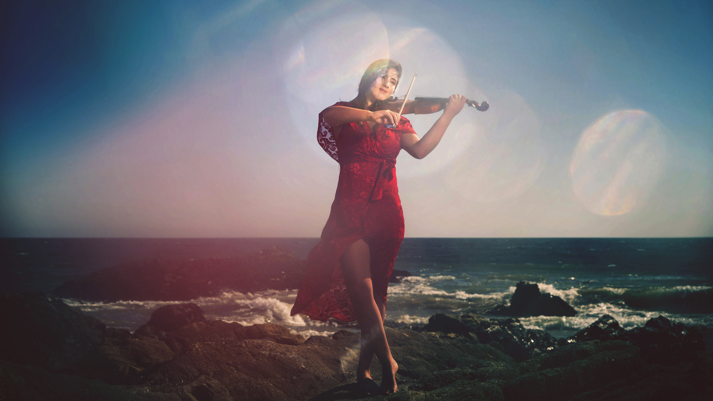 Violinist Ranya Stover