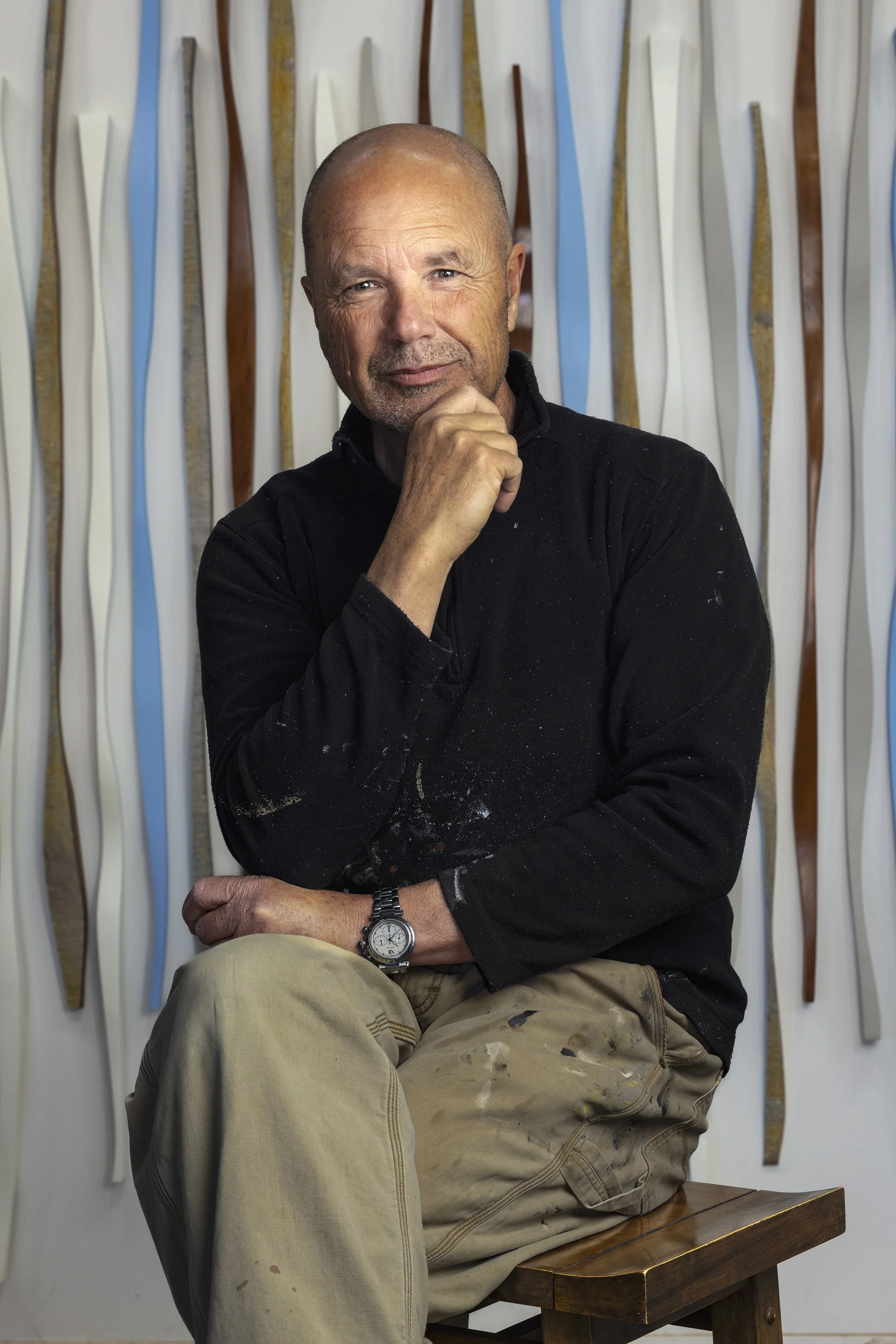 Sculptor Pascal Pierme