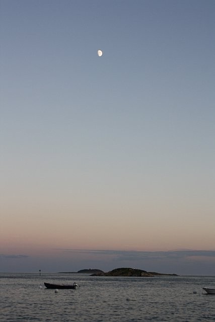 Moon over the Islands