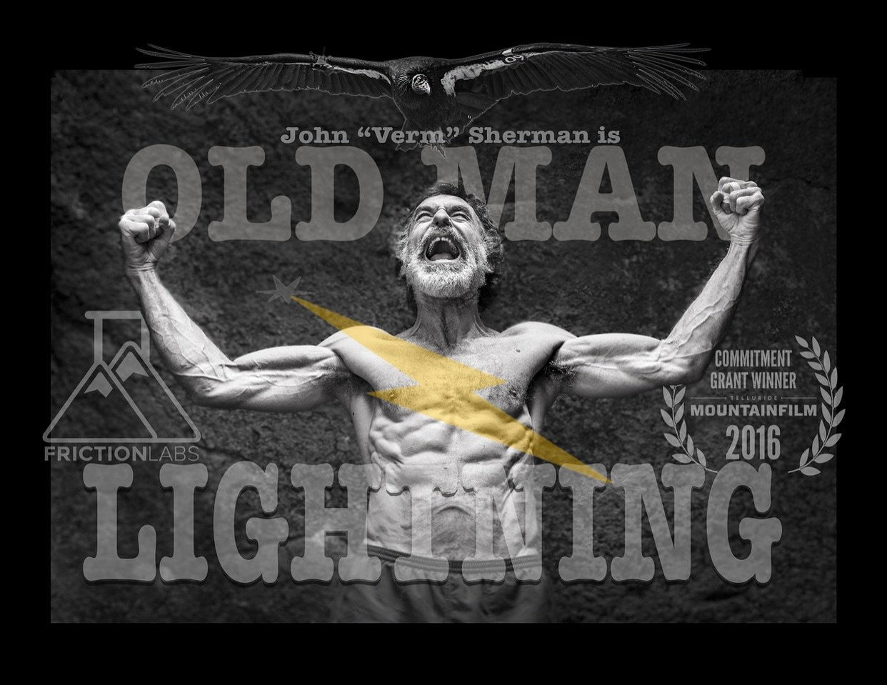 FRIENDS! I'm headed to @mountainfilm to help launch an 8 year endeavor. I&rsquo;ll be driving 2400 miles round-trip to button up something that we&rsquo;ve all put all our blood sweat and tears into.

John &ldquo;Verm&rdquo; Sherman, a legendary rock