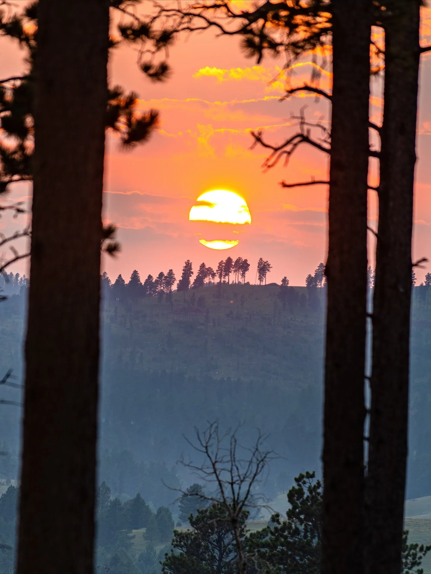 South Dakota is pure magic. There's so much to see and explore. I remember the first shot taken through the trees at a campground as the others camped watching storm clouds roll in. The Black Hills to the Badlands, Ill take it anytime

#badlands #sou