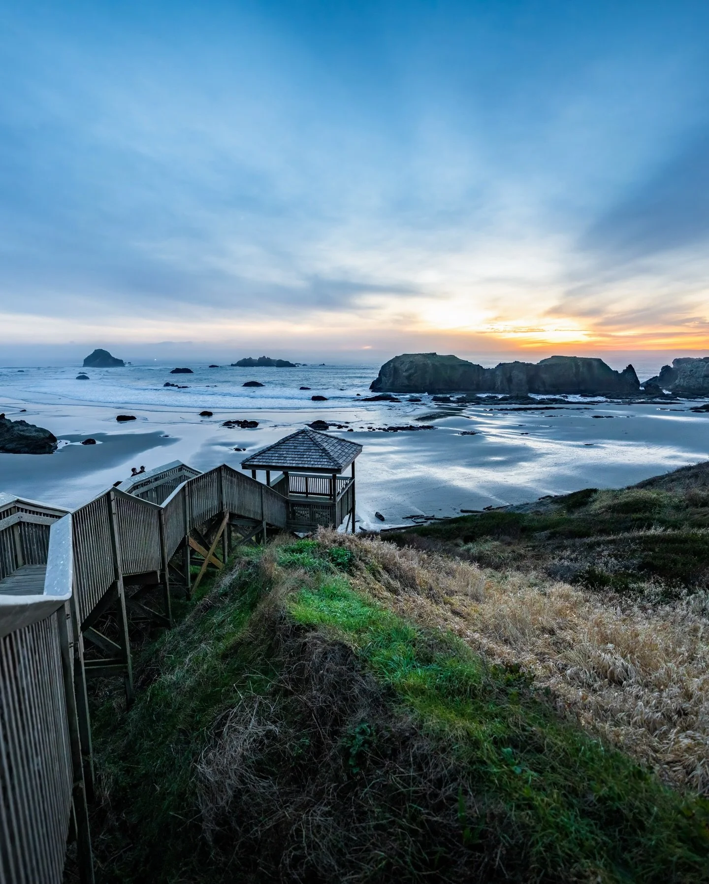 SWIPE for full crop | All lines pointing to the sun.

It&rsquo;s creature-esque life bathing our planet and every soul on it in hope-filled energy. How many times have you greeted the sun? Or in this case, said goodnight?

We all have. It&rsquo;s a f