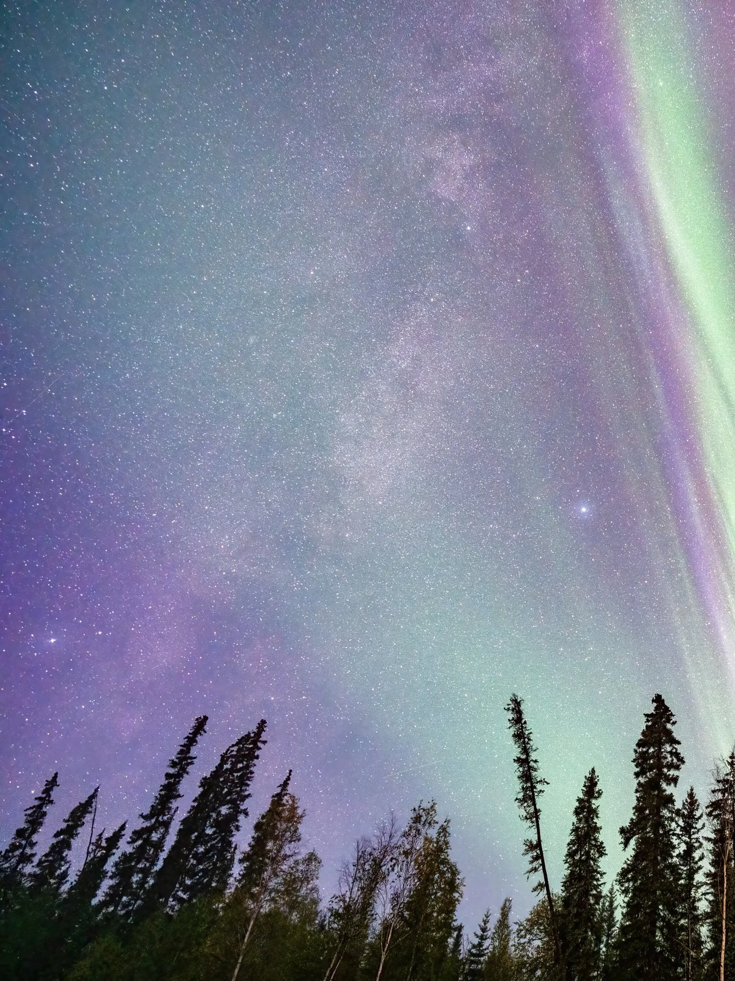 Stepping out of the camper into the vast Alaskan night, I&rsquo;m reminded of how lucky we are&mdash;just to look up. The Northern Lights dance in ways that defy words: shifting, weaving, pulsing, like the sky itself breathes. It&rsquo;s pure wonder.