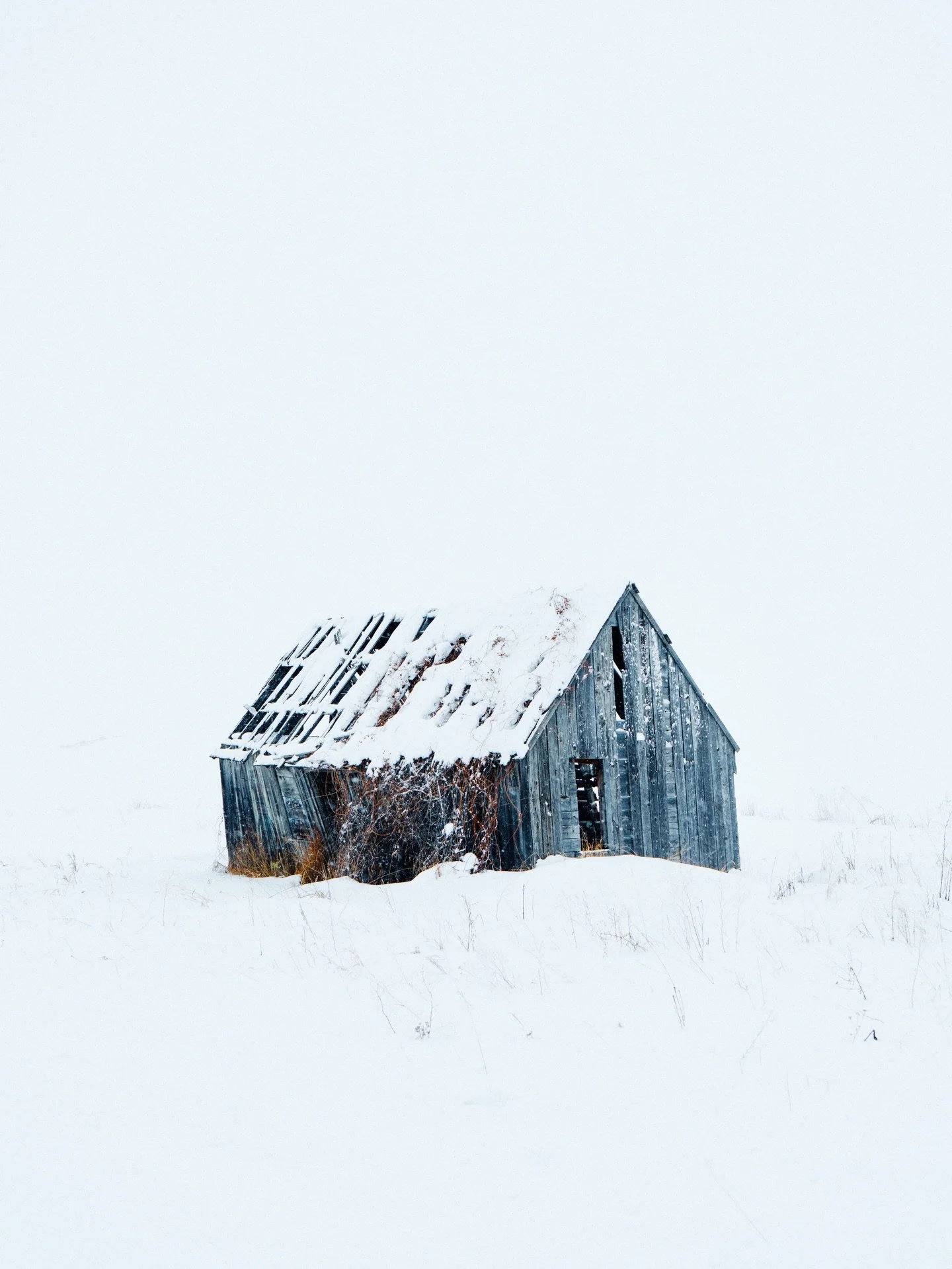 An Idaho snowstorm closing in on an old farm shack, weathered but still holding its ground for another winter. The kind of place that feels like it&rsquo;s been watching for longer than any of us have been here. Storms rolling through. Quiet sunsets 
